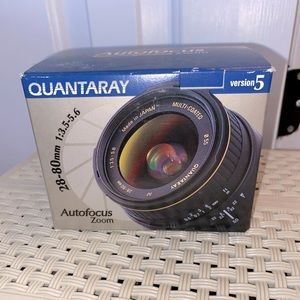 Quantaray AF Autofocus Zoom 28-80mm 1:3.5-5.6 Lens